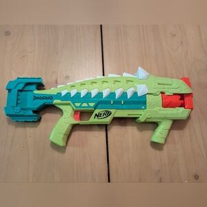 Nerf DinoSquad Green and Teal Blaster